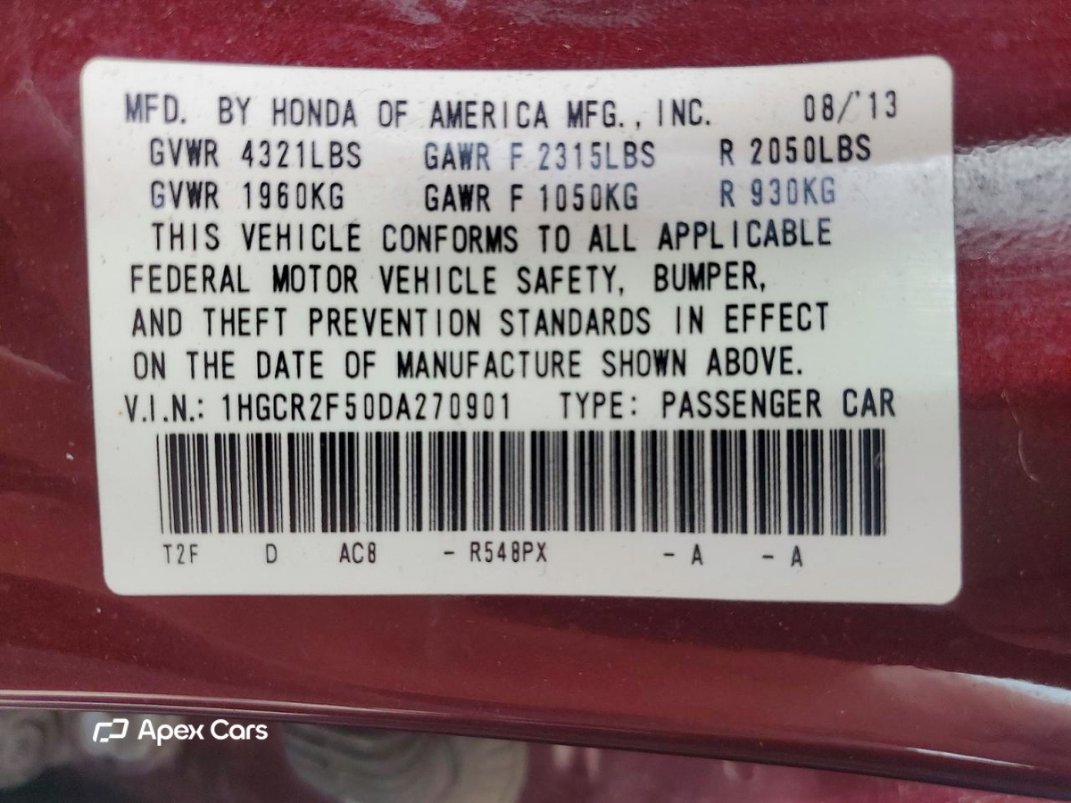 Honda Accord 2013