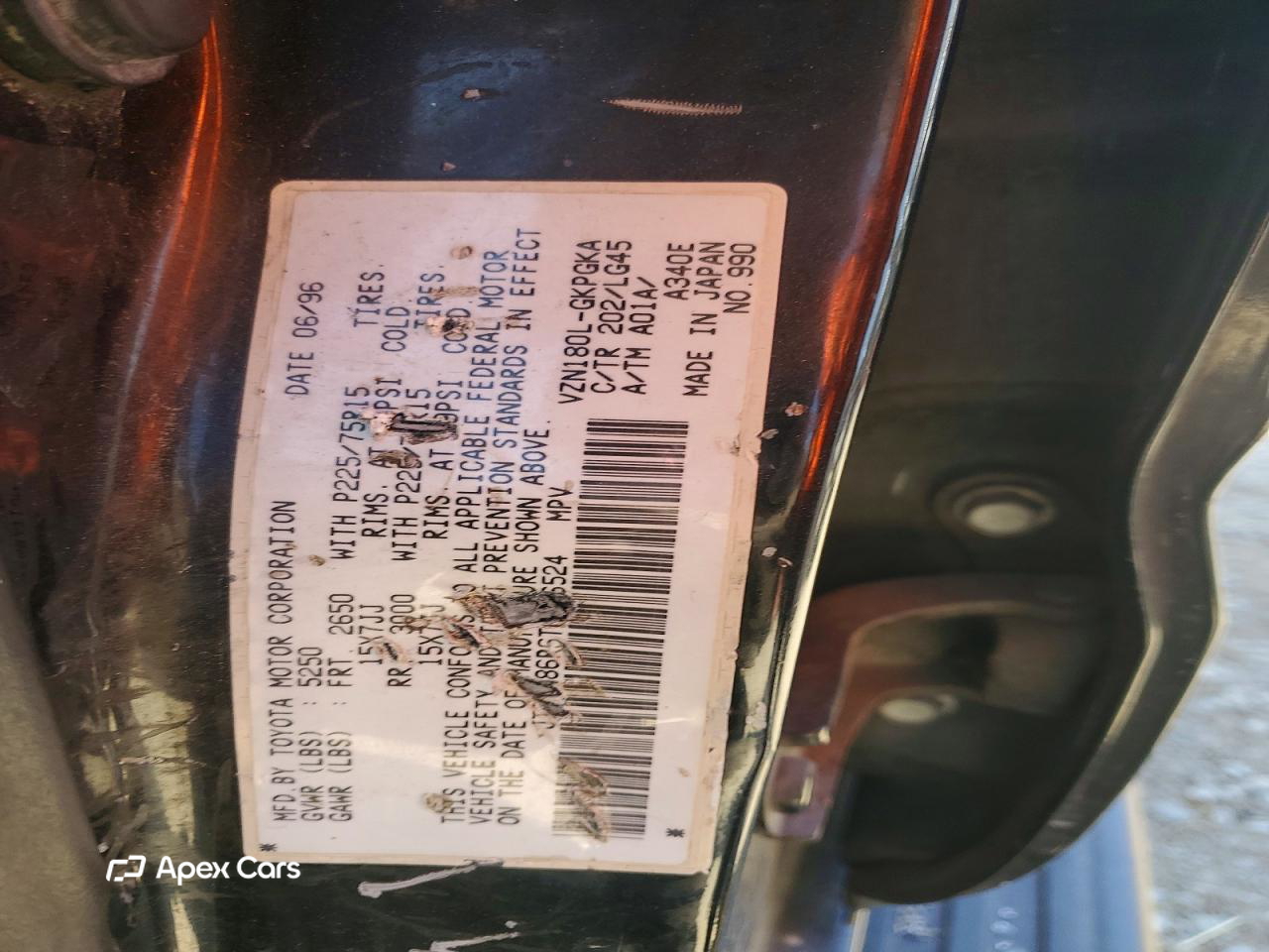 Toyota 4Runner 1996