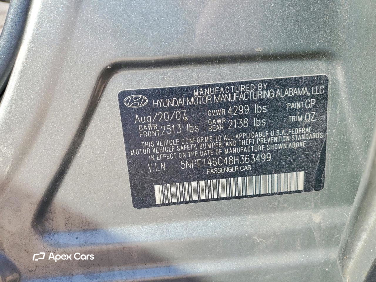 Hyundai Sonata 2008