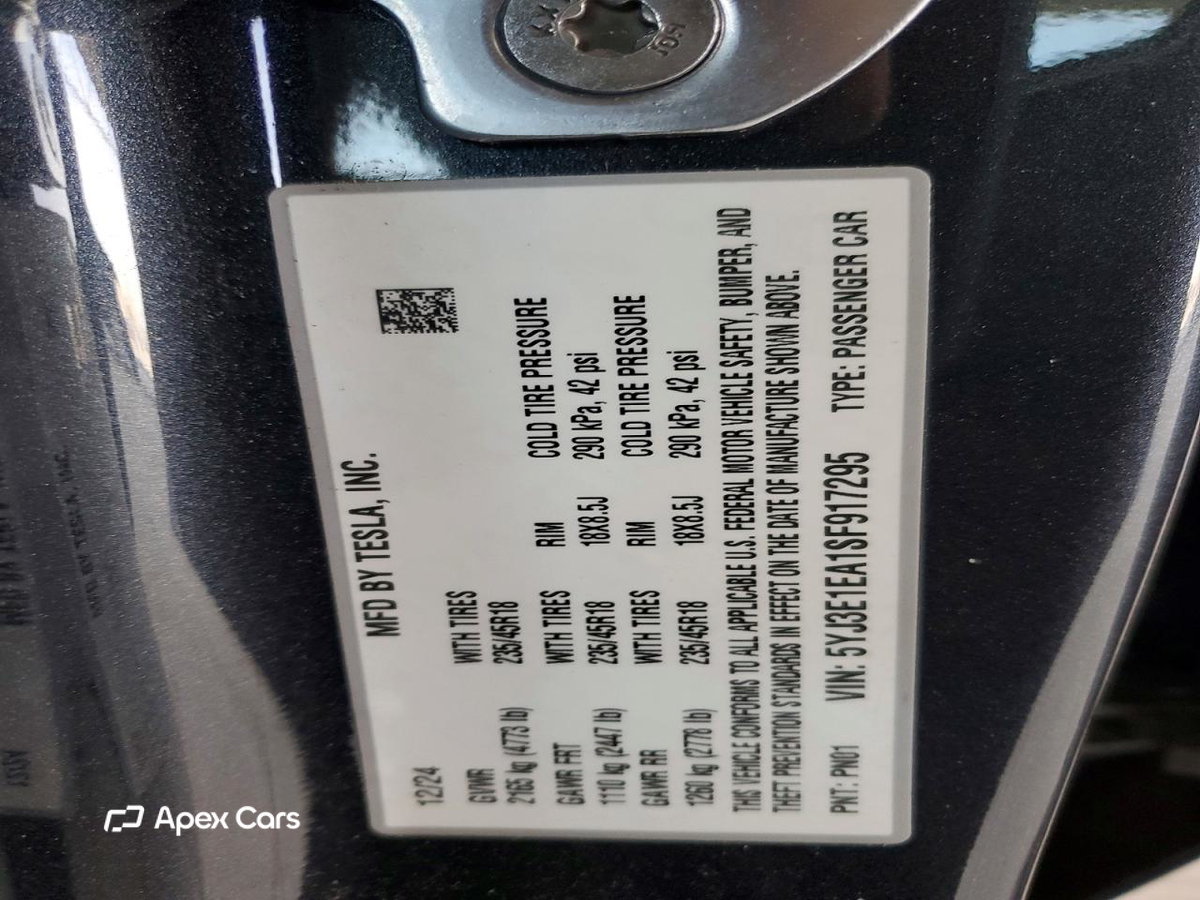 Tesla Model 3 2025