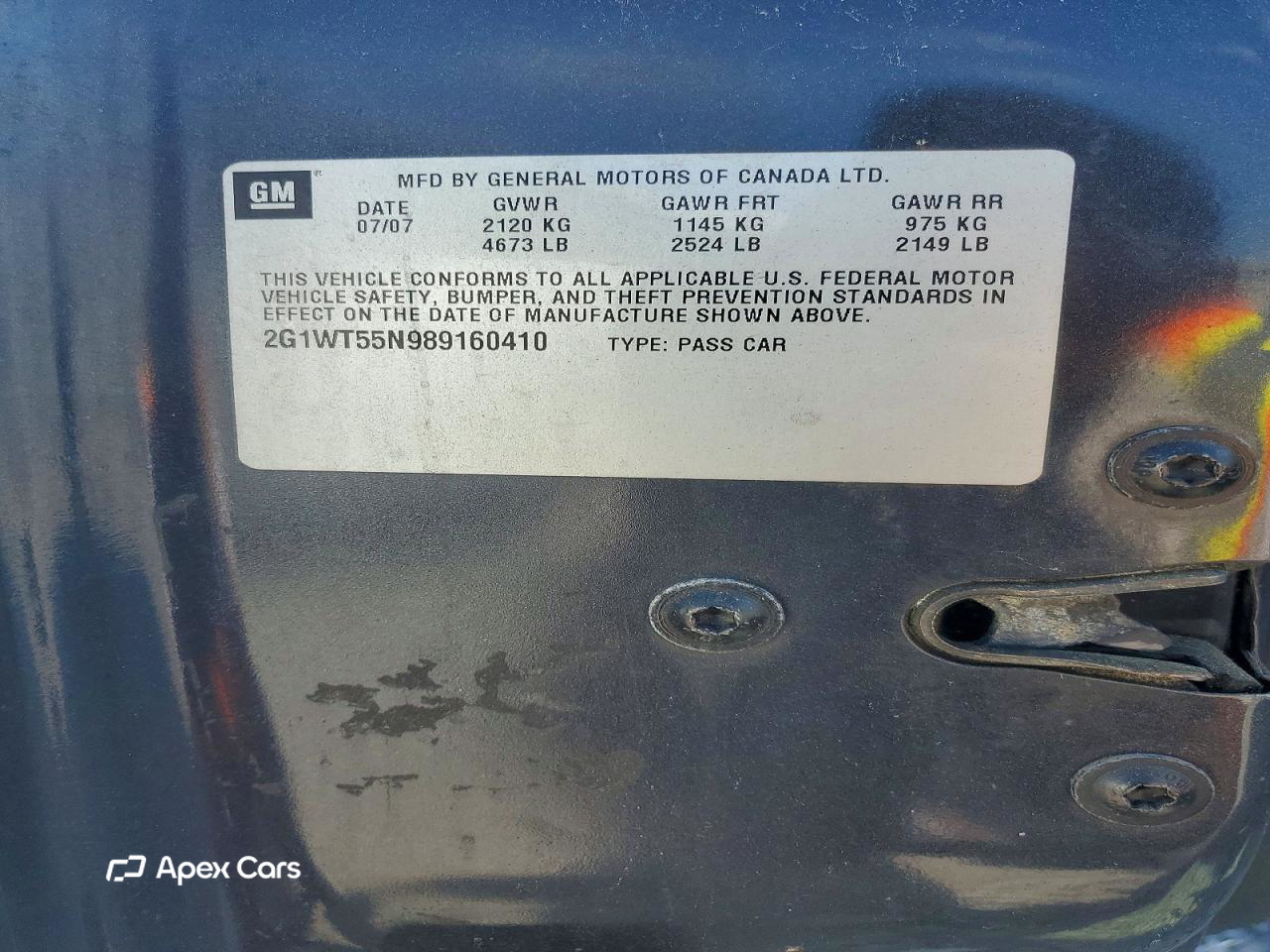 Chevrolet Impala 2008