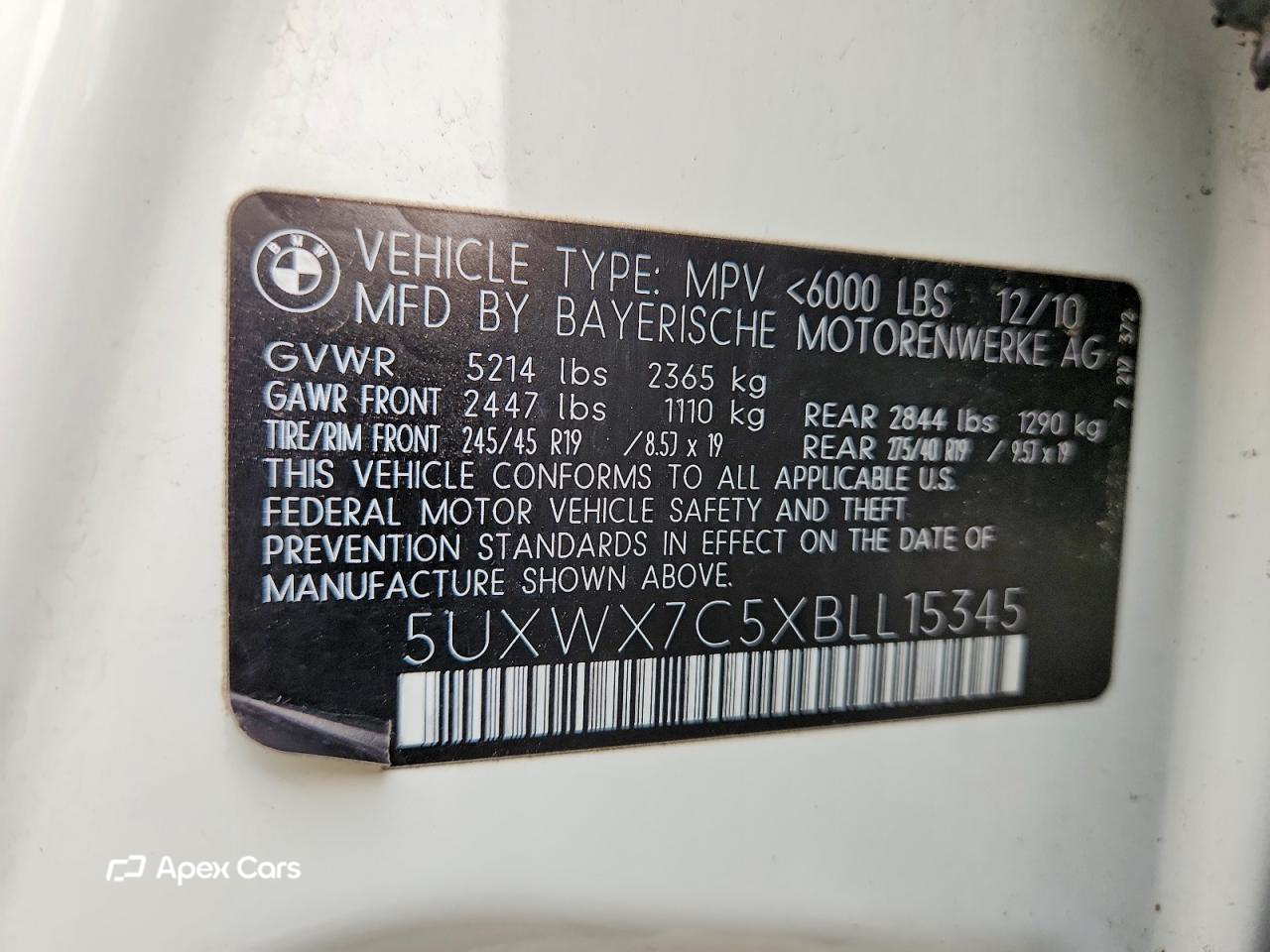 BMW X3 2011