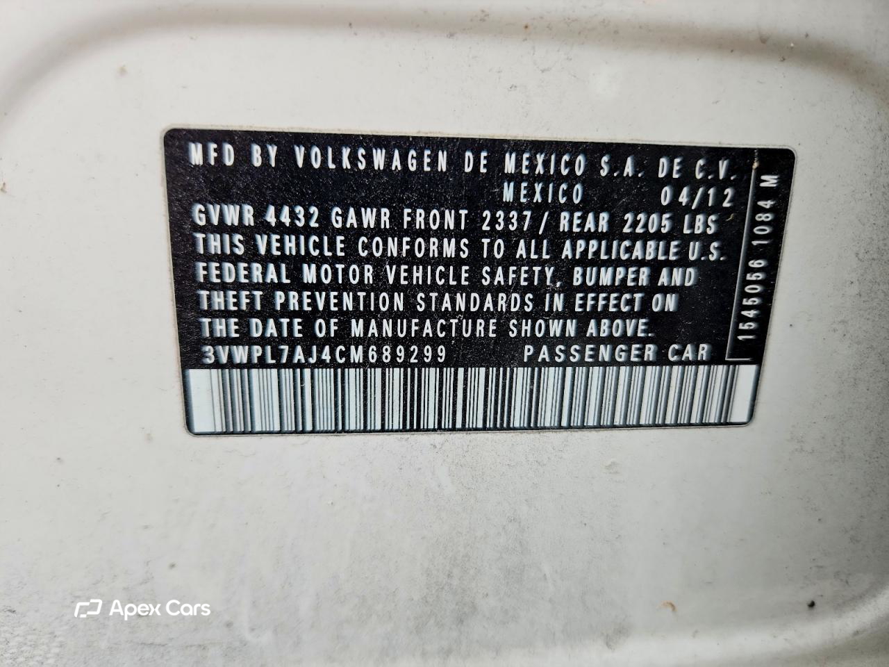 Volkswagen Jetta 2012