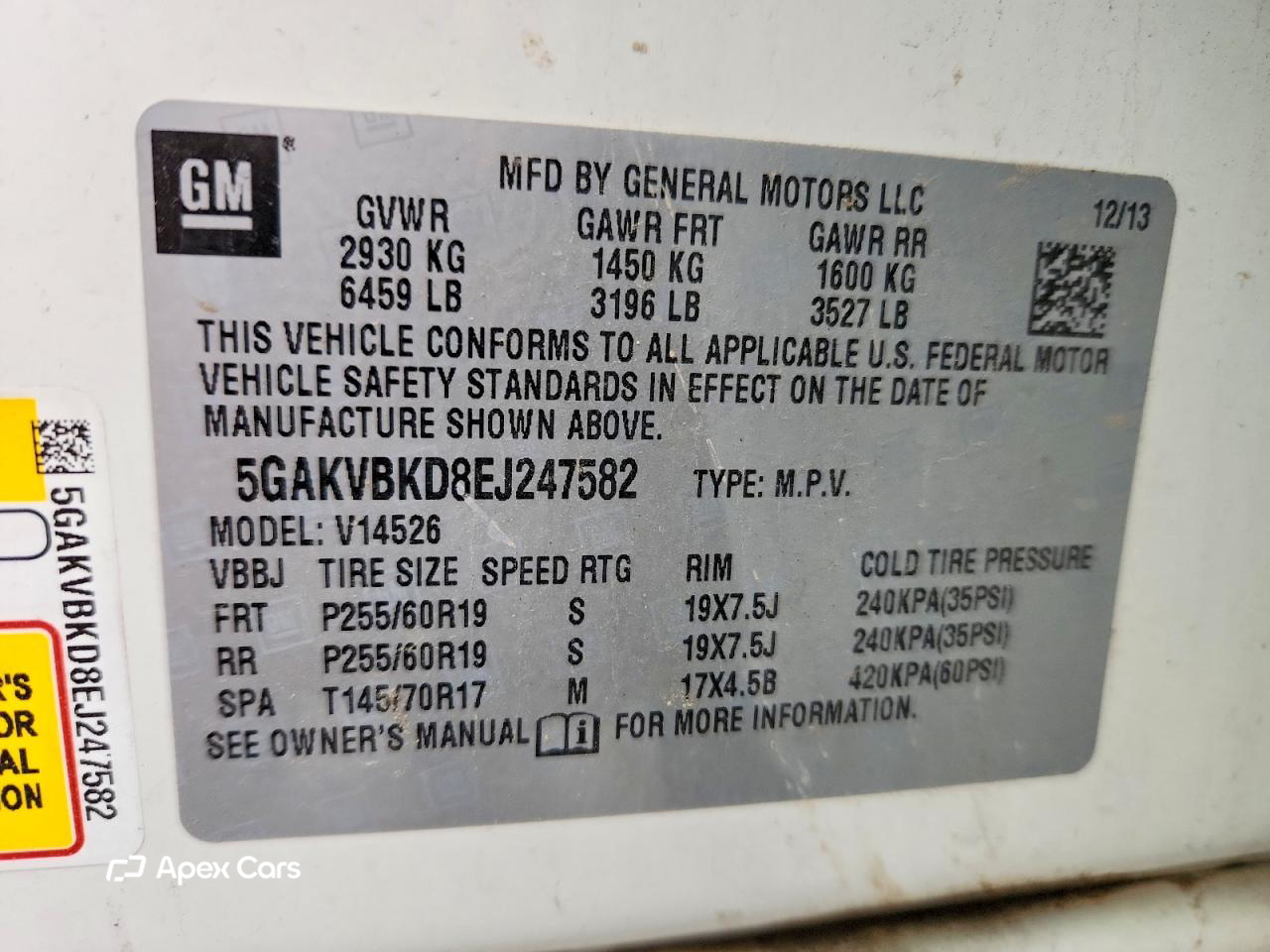 Buick Enclave 2014