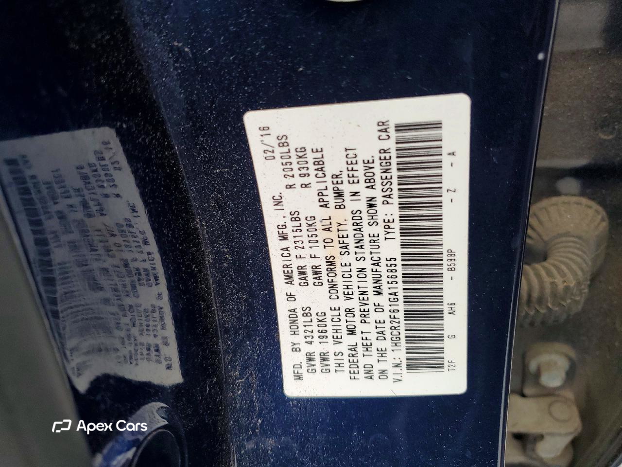 Honda Accord 2016