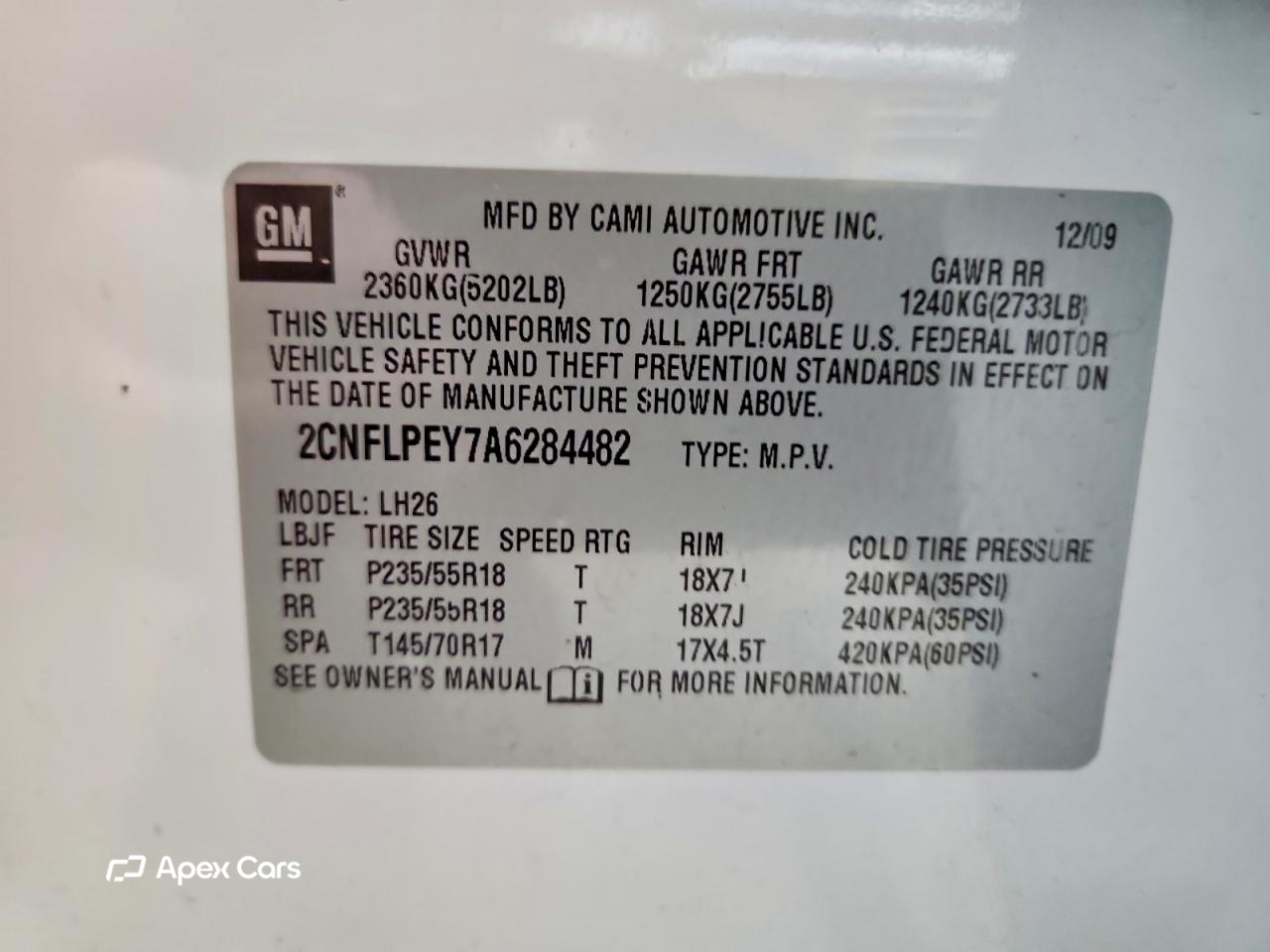 Chevrolet Equinox 2010