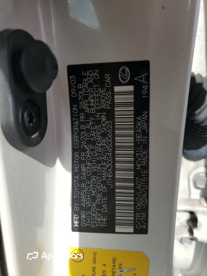 Lexus ES 2004