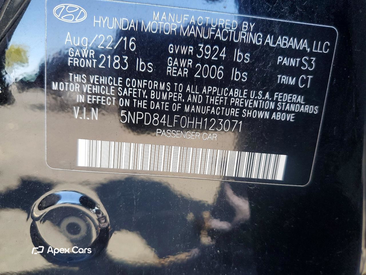 Hyundai Elantra 2017