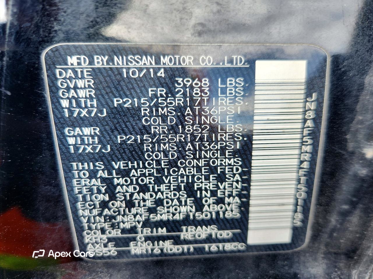 Nissan Juke 2015