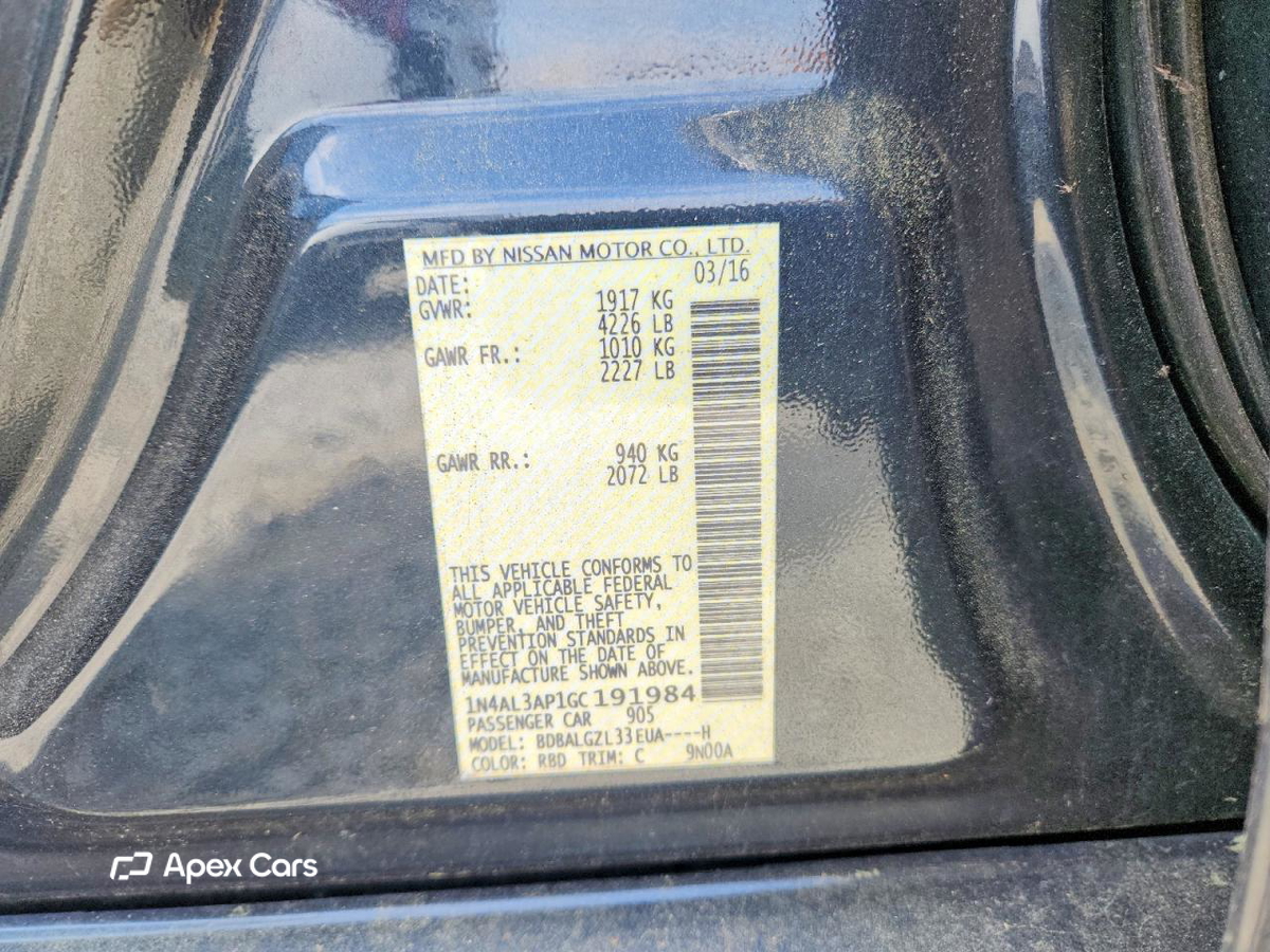 Nissan Altima 2016