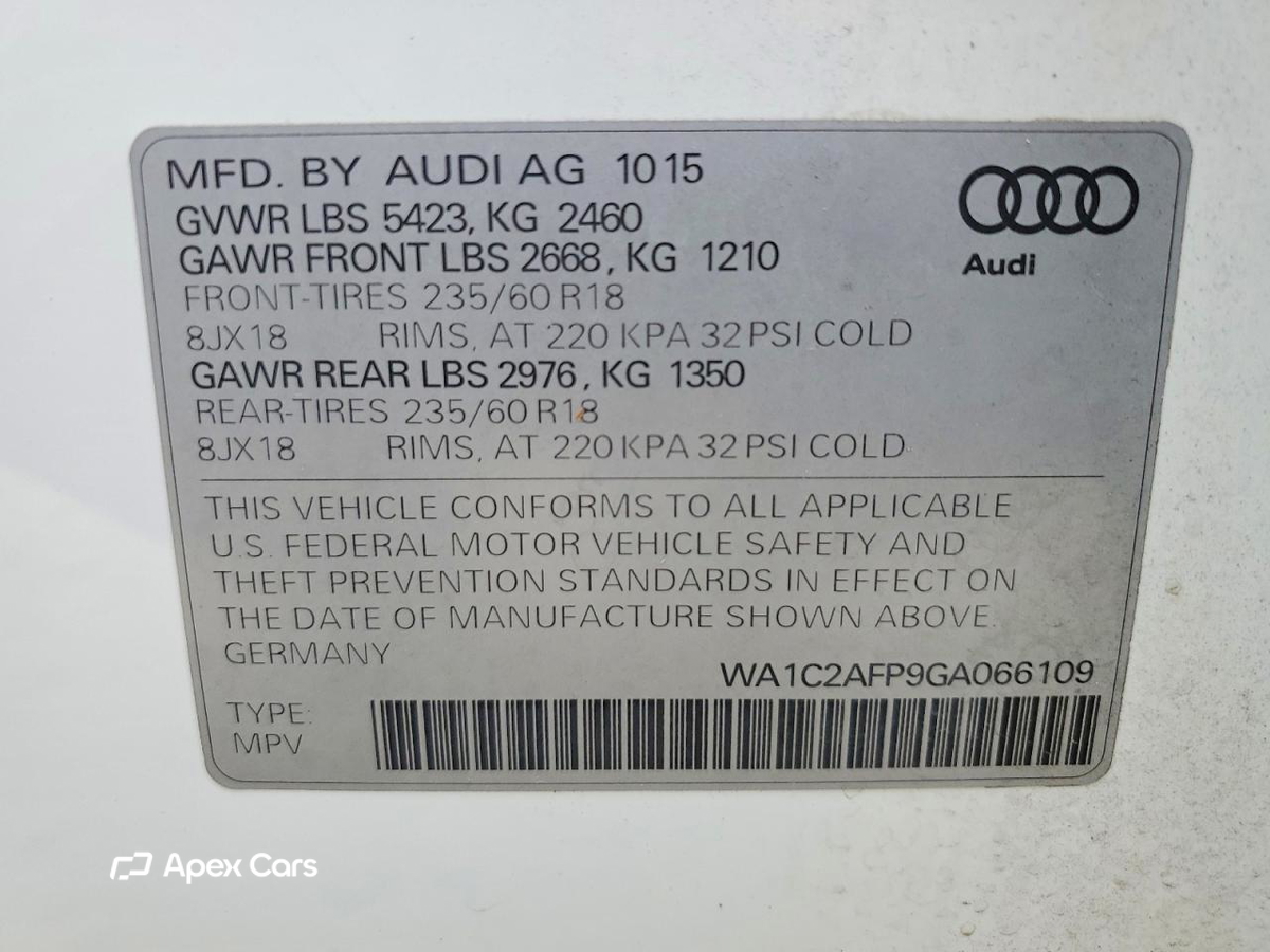 Audi Q5 2016