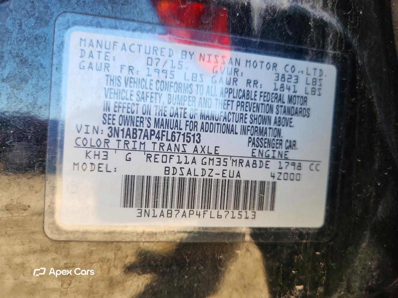 Nissan Sentra 2015