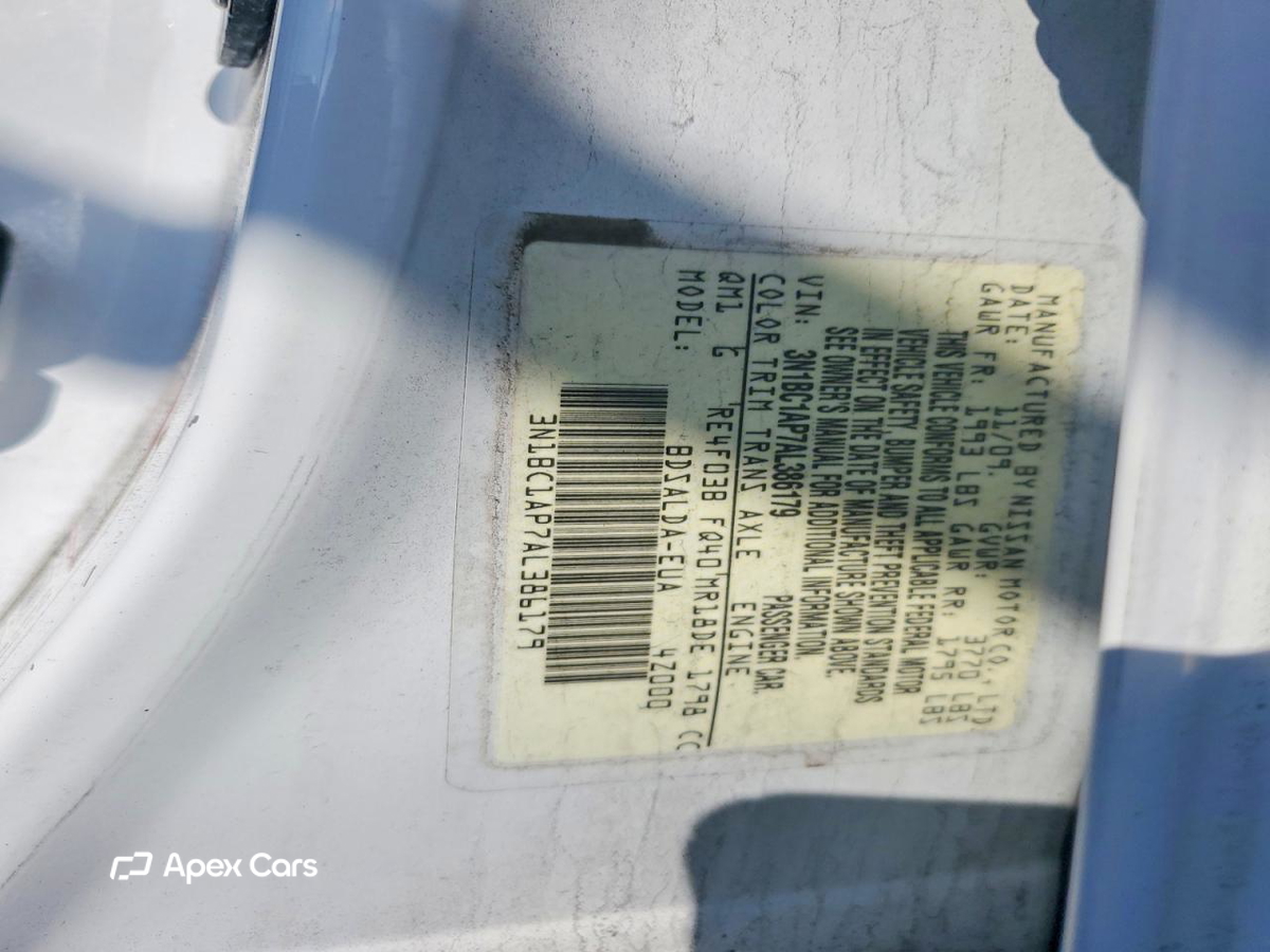 Nissan Versa 2010