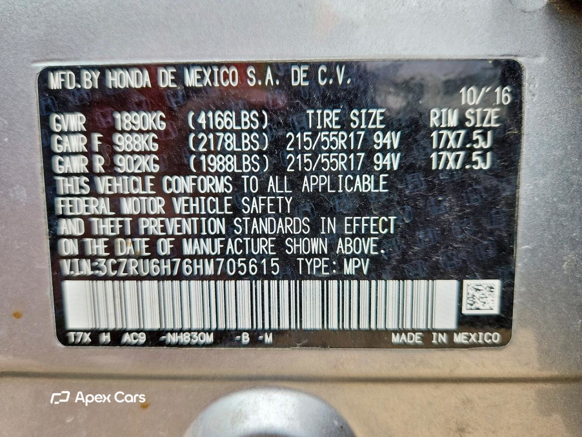 Honda HR-V 2017