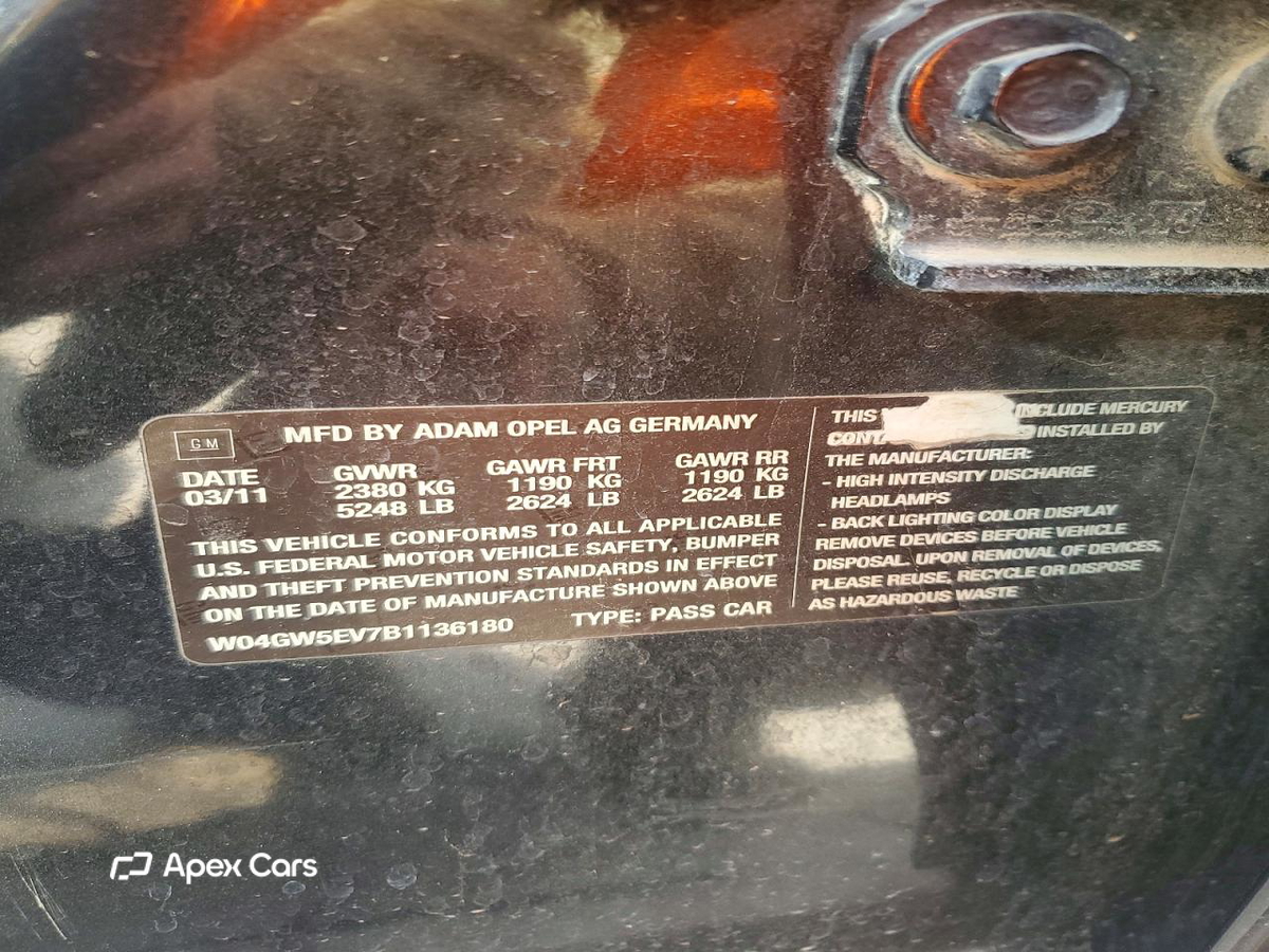 Buick Regal 2011