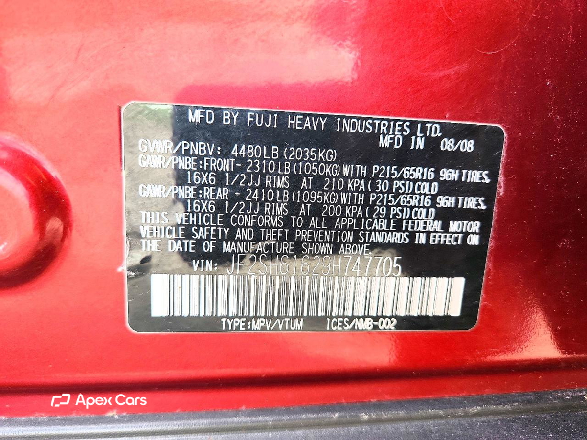 Subaru Forester 2009