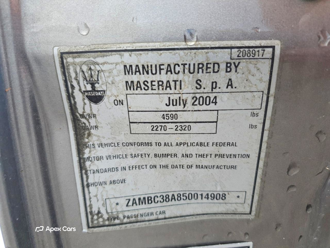 Maserati GranTurismo 2005