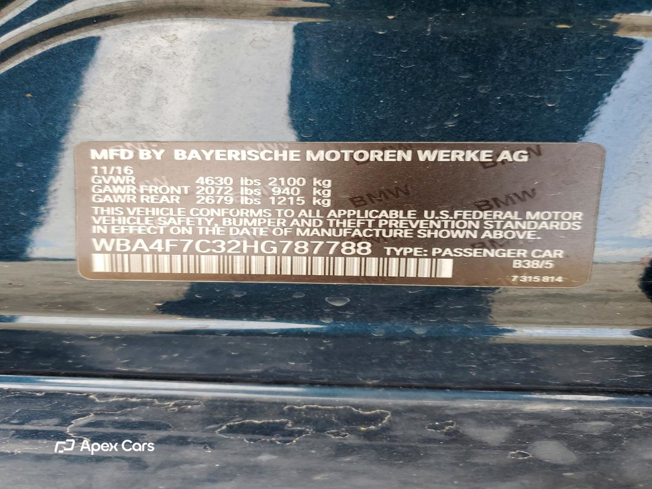 BMW Series 4 2017