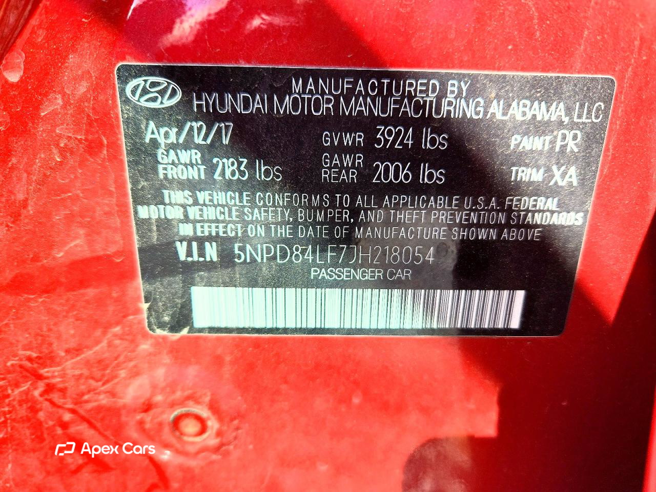 Hyundai Elantra 2018