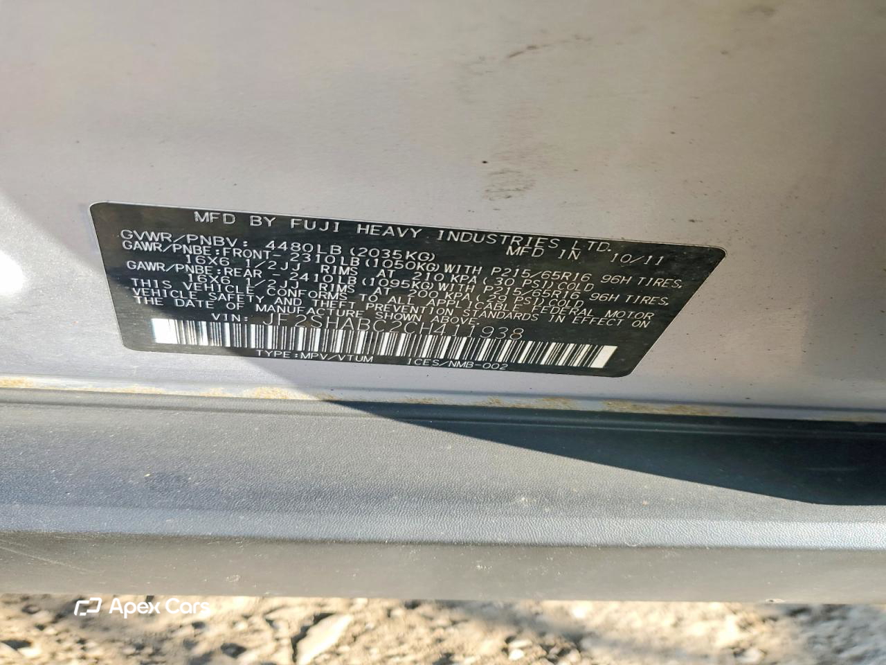 Subaru Forester 2012