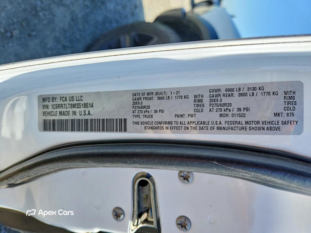 RAM 1500 2021