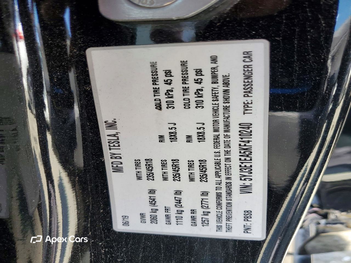 Tesla Model 3 2019