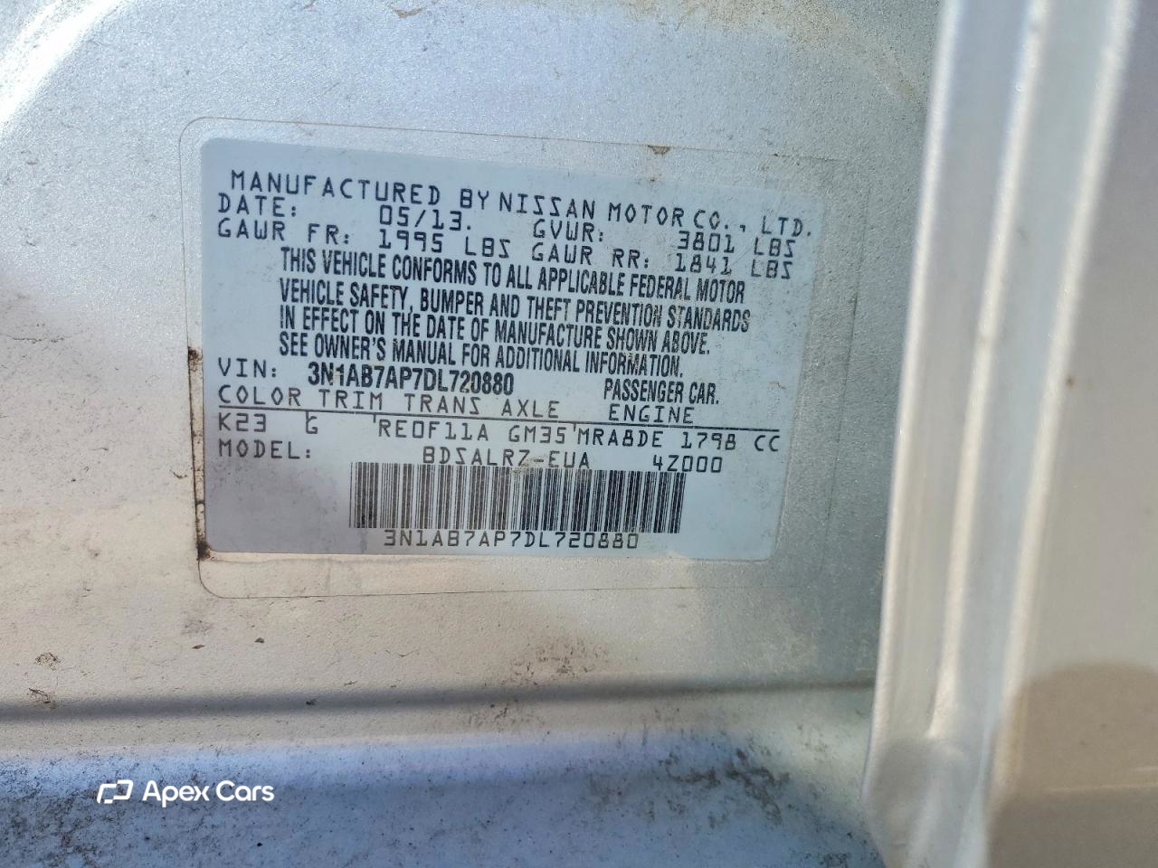 Nissan Sentra 2013