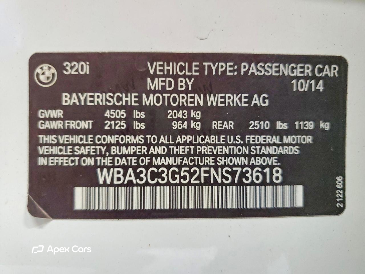 BMW Series 3 2015