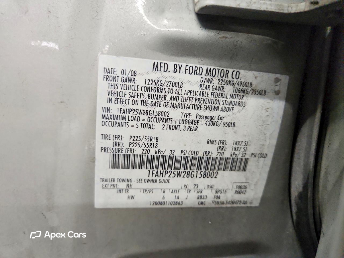 Ford Taurus 2008