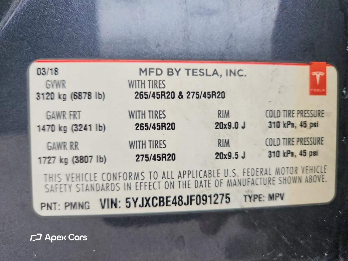 Tesla Model X 2018