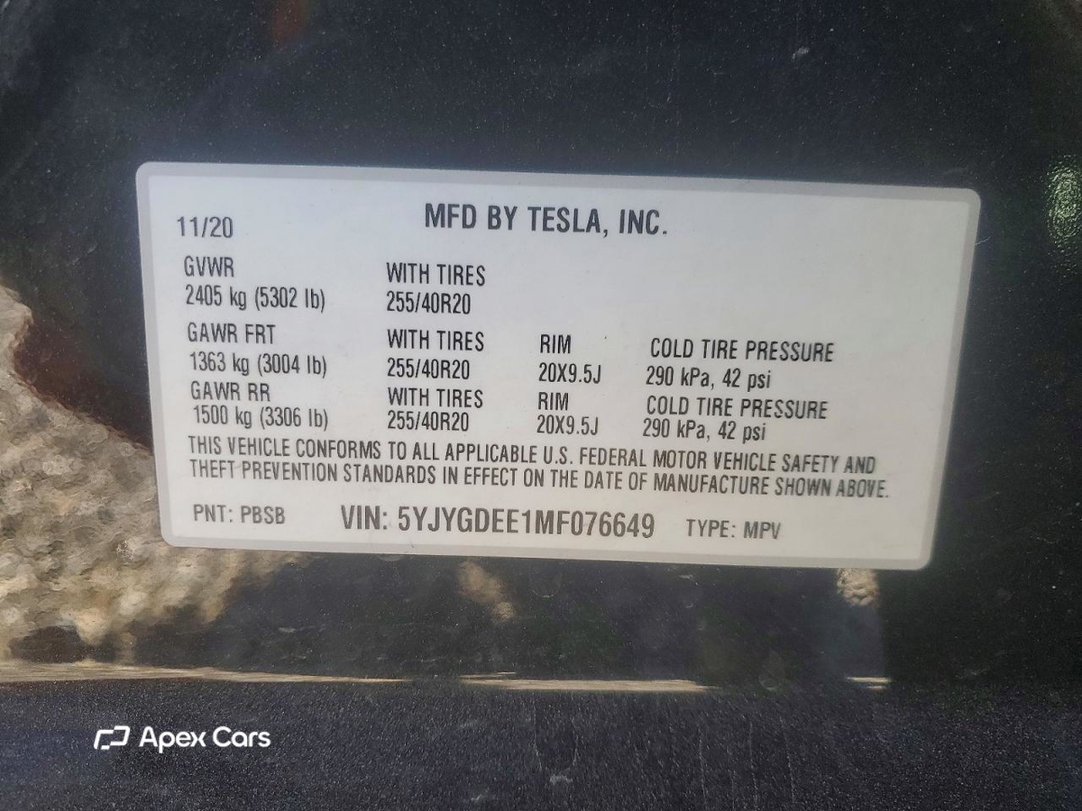 Tesla Model Y 2021