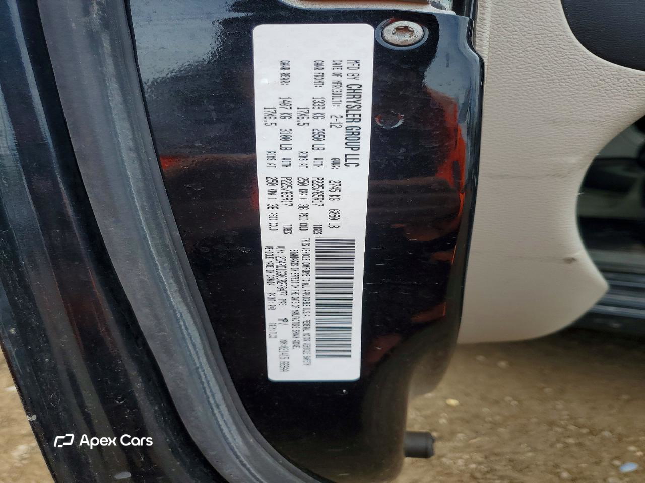 Chrysler Voyager 2012