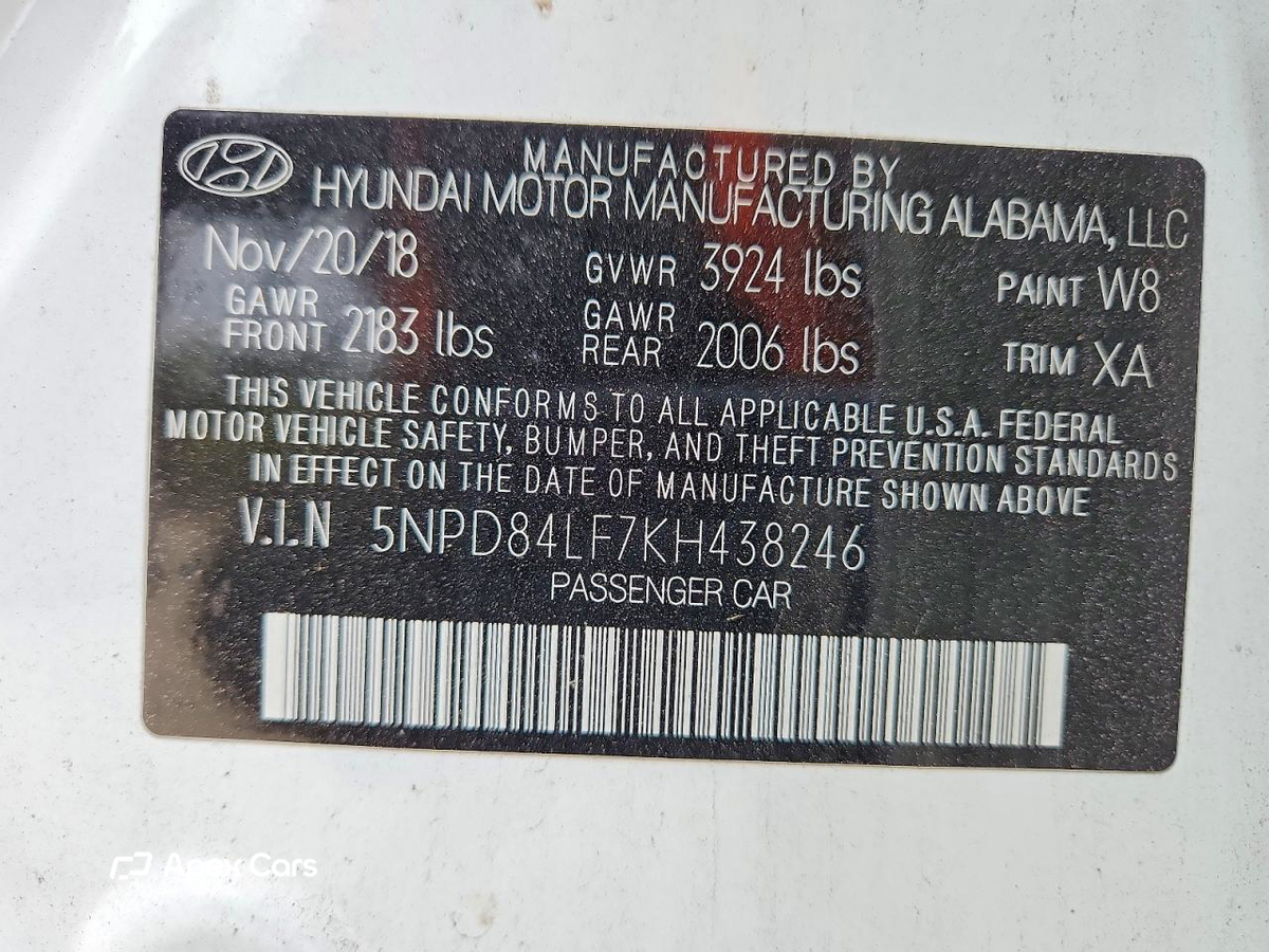 Hyundai Elantra 2019