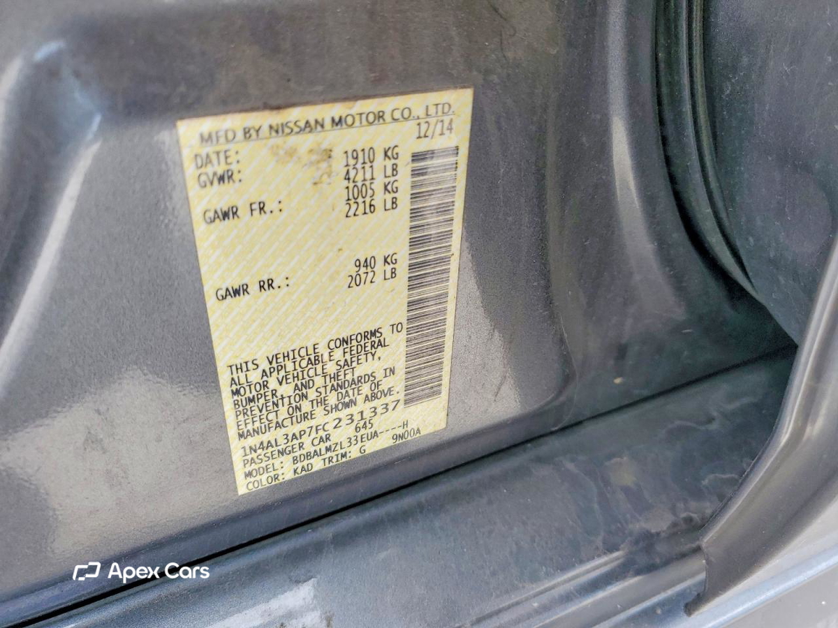 Nissan Altima 2015
