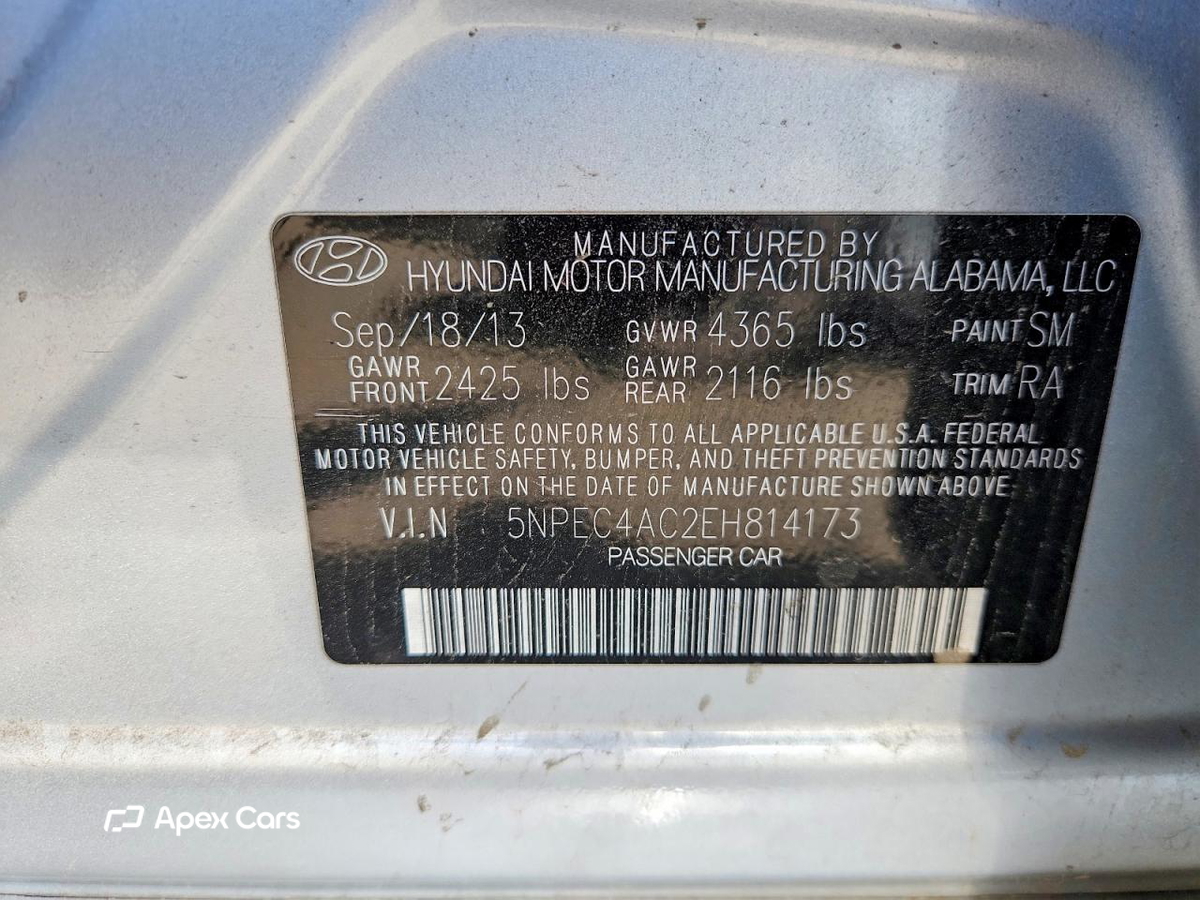 Hyundai Sonata 2014