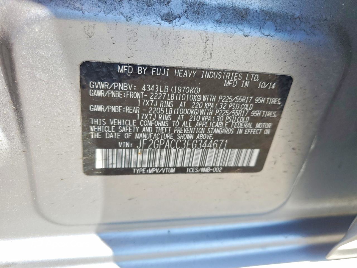 Subaru XV 2014