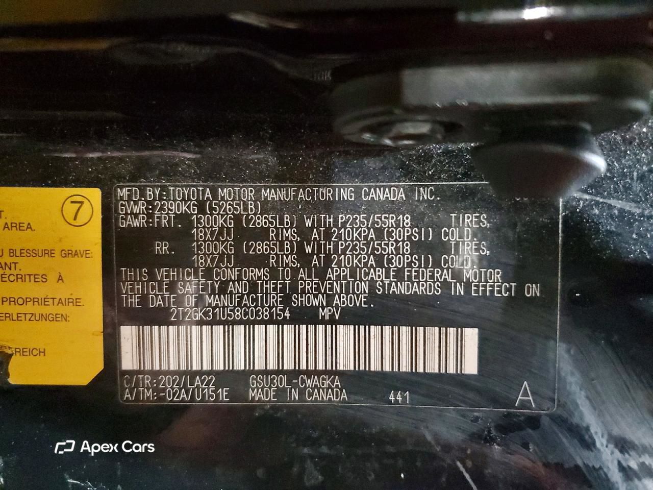 Lexus RX 2008