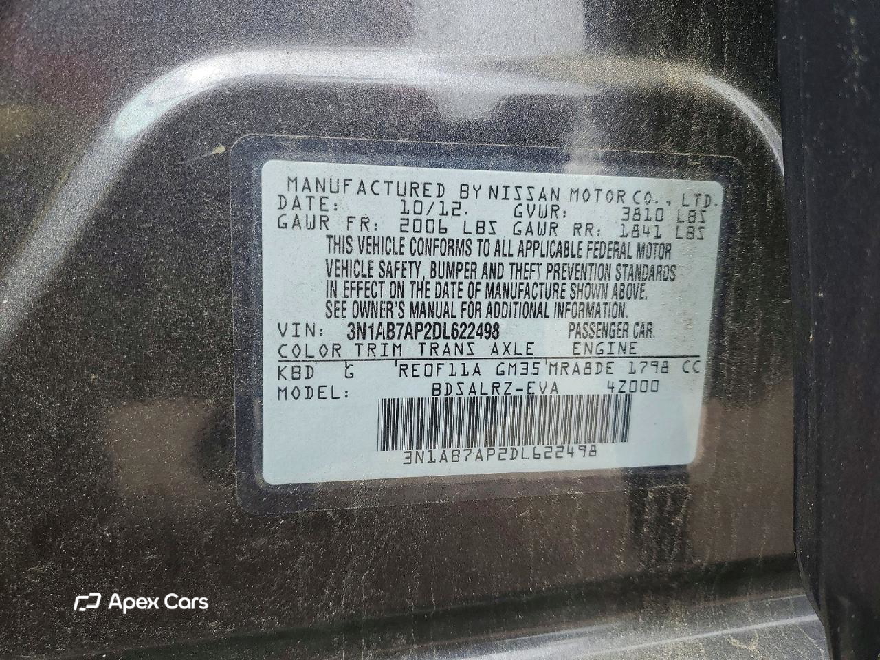 Nissan Sentra 2013