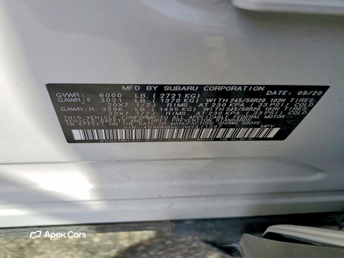 Subaru Ascent 2021