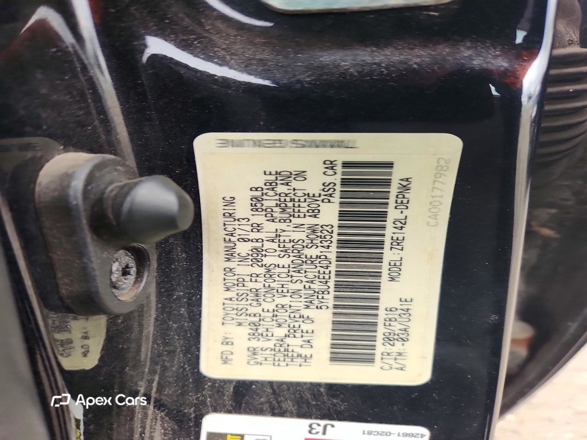 Toyota Corolla 2013