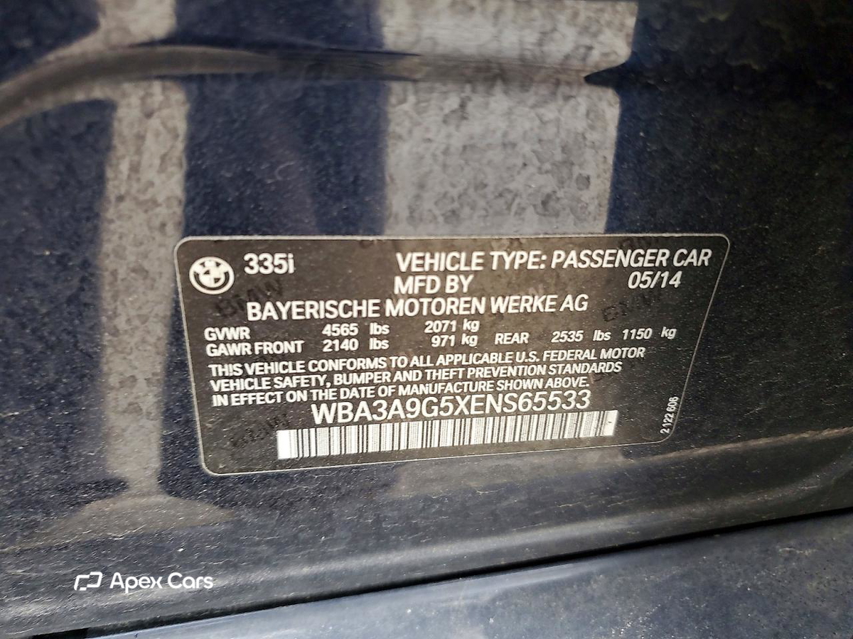 BMW Series 3 2014