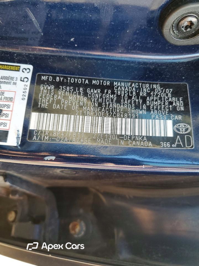 Toyota Corolla 2007