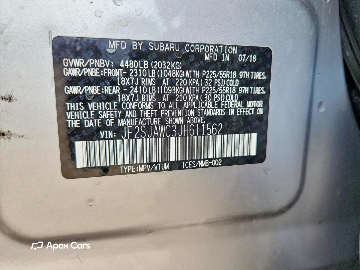 Subaru Forester 2018
