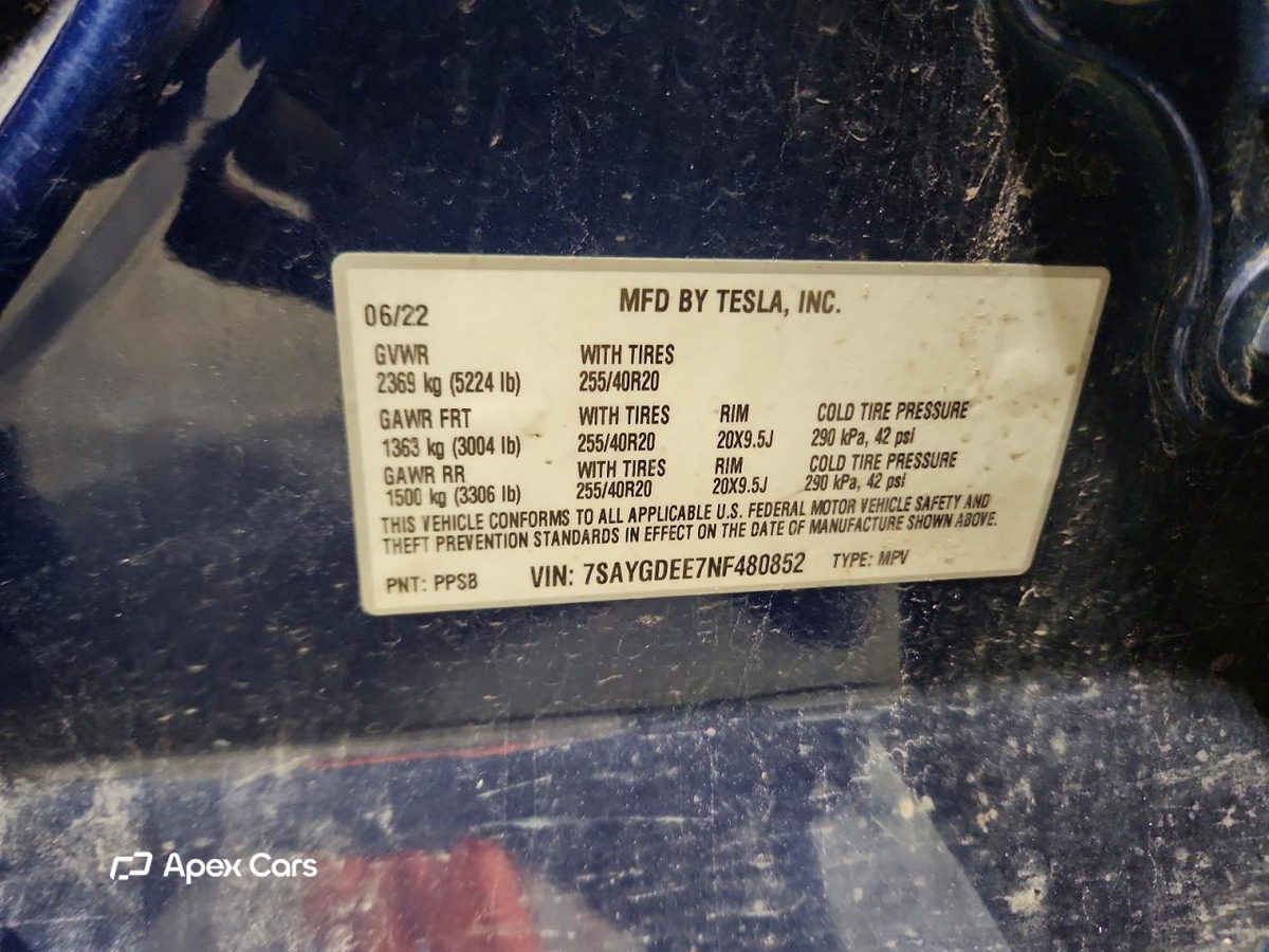 Tesla Model Y 2022
