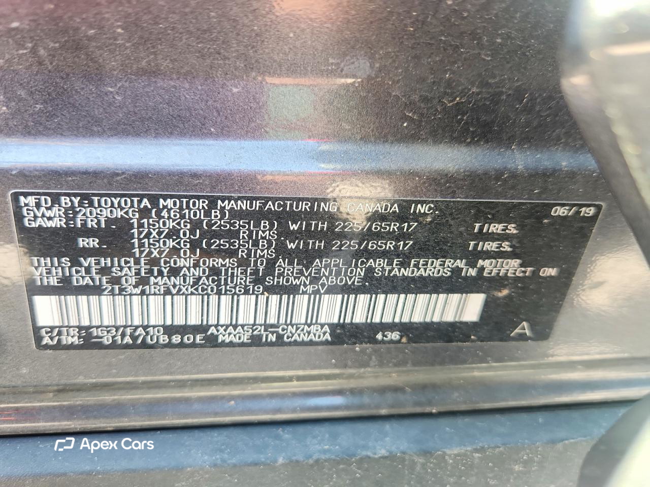 Toyota RAV 4 2019