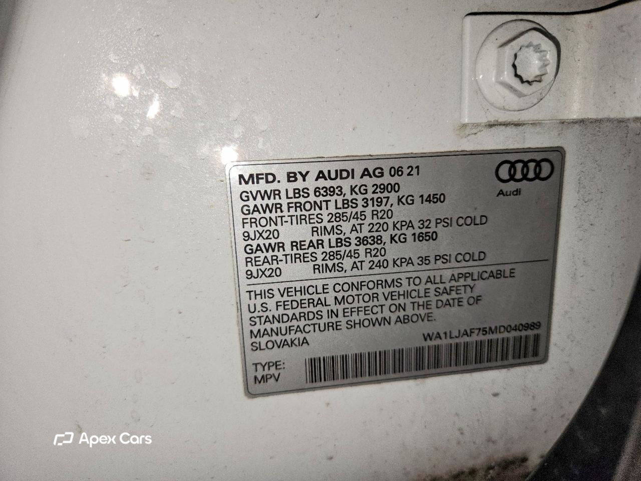 Audi Q7 2021