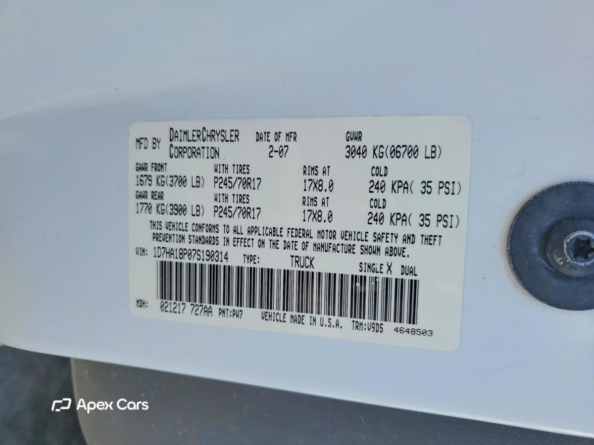 Dodge RAM 2007