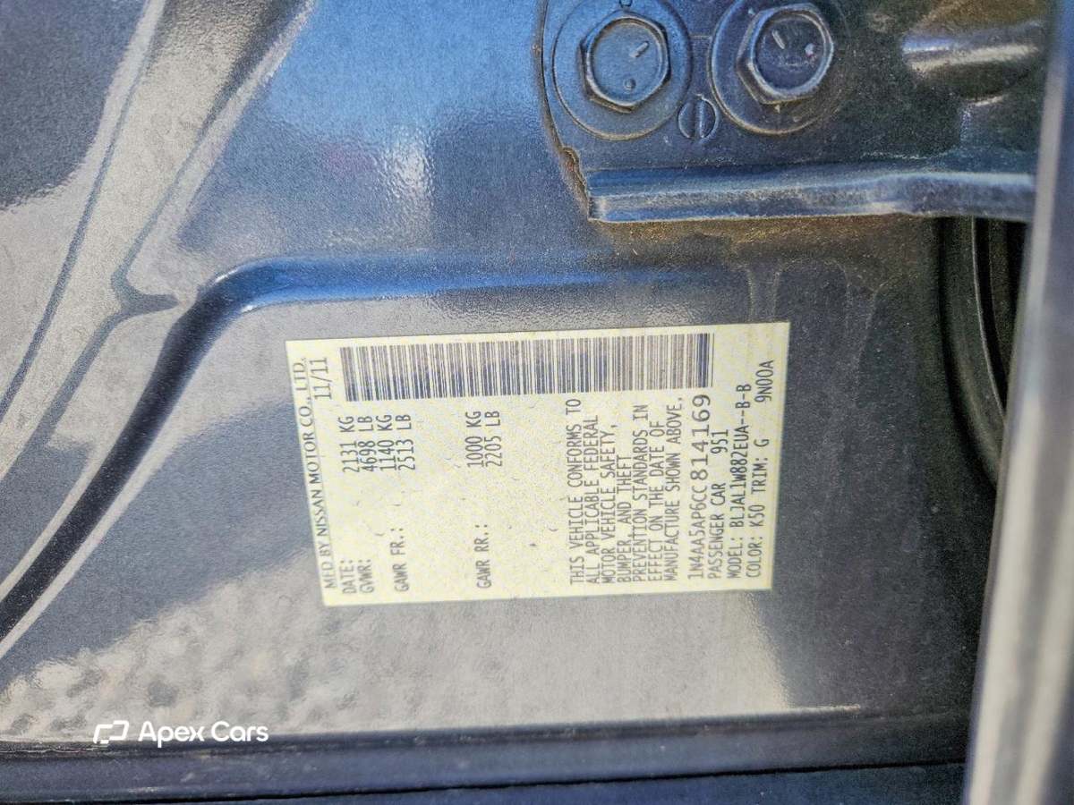 Nissan Maxima 2012