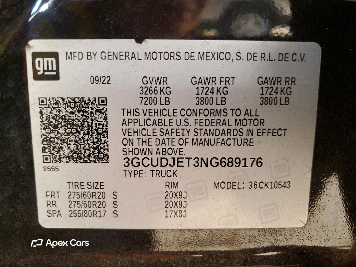 Chevrolet Silverado 2022