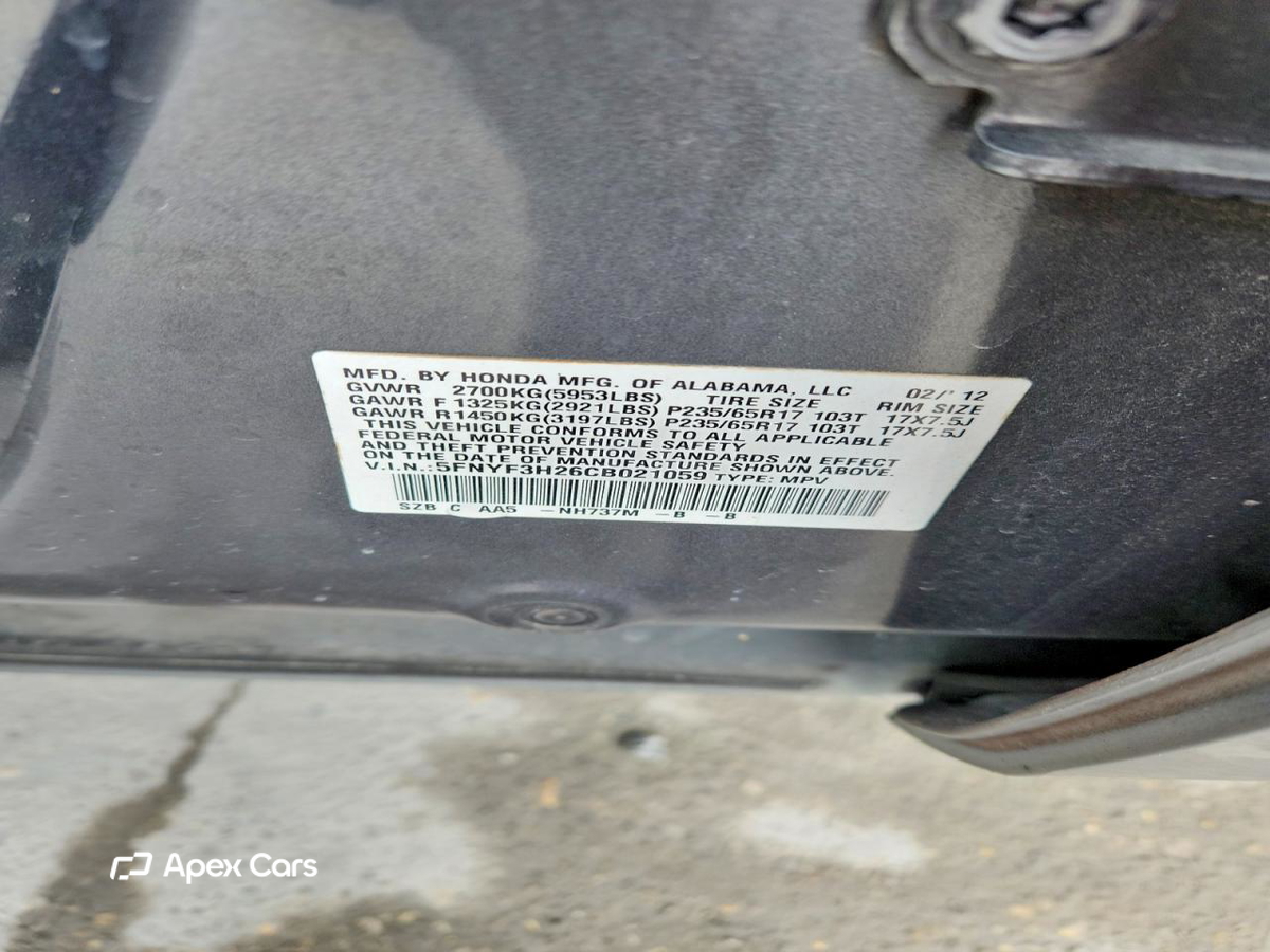 Honda Pilot 2012